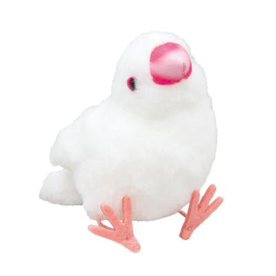 Yoshitoku Плюшевая игрушка «Птичка Котори» Белый Воробей 180095