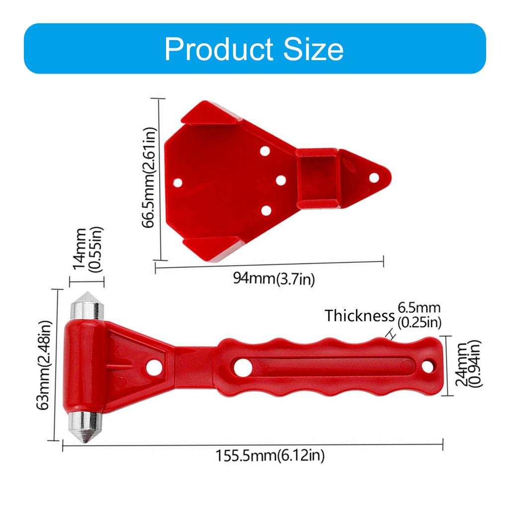 Автомобильный молоток безопасности, автомобильный молоток для стекла, портативный аварийный аварийный инструмент, автомобильные аксессуары, простые в использовании