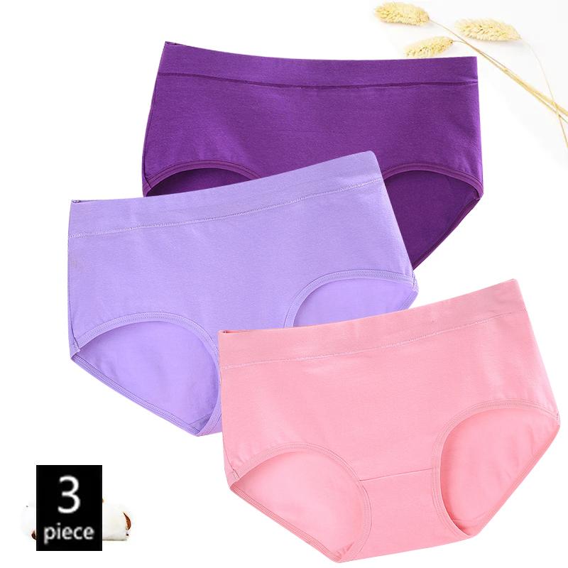 Набор женских хлопковых трусов