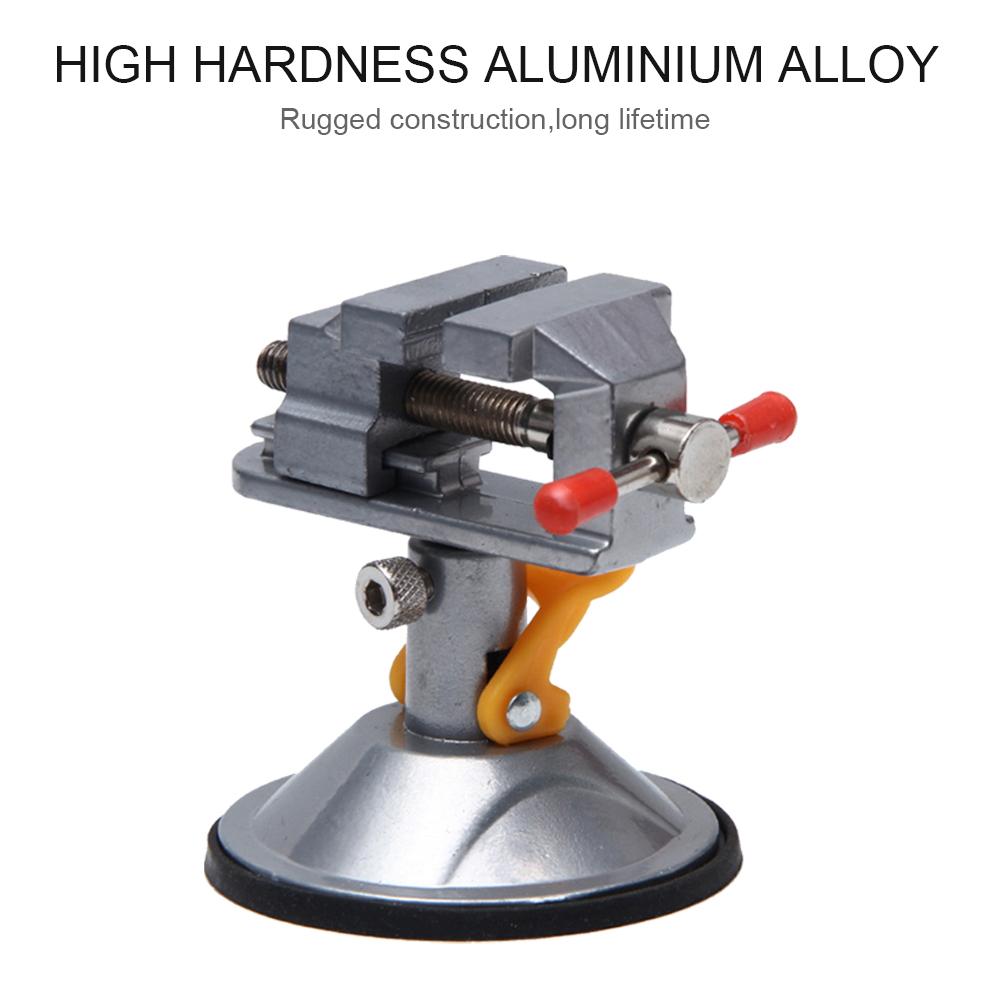 Мини-присоски, настольный зажим, универсальные настольные тиски, вакуумная основа, поворот на 360 градусов для DIY