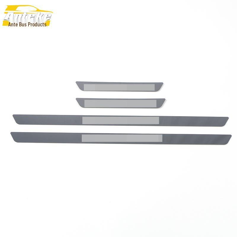 Fits 22 Fenglanda Models: Stainless Steel Door Sill Decorative Frame & Welcome Pedal Sticker