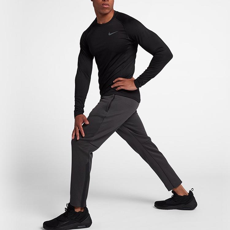Nike Мужские вязаные спортивные штаны Серые 932270-060