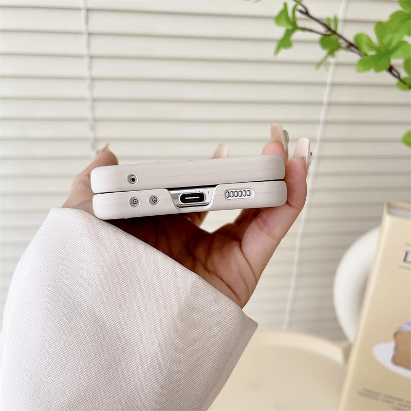 Для Samsung Galaxy Z Flip 3 4 5 6 Чехол Z Flip5 ZFlip 5 ZFlip5 Милый браслет с собачкой Противоударная задняя крышка