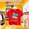 Future MIKU Line Style Hatsune Miku Printed Pure Cotton Short Sleeve New Casual Soft Breathable Clothes For Boys Girls Wear