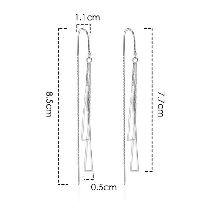 Серьги, модные одинаковые женские простые индивидуальные универсальные серьги, милые темпераментные серьги высокого качества