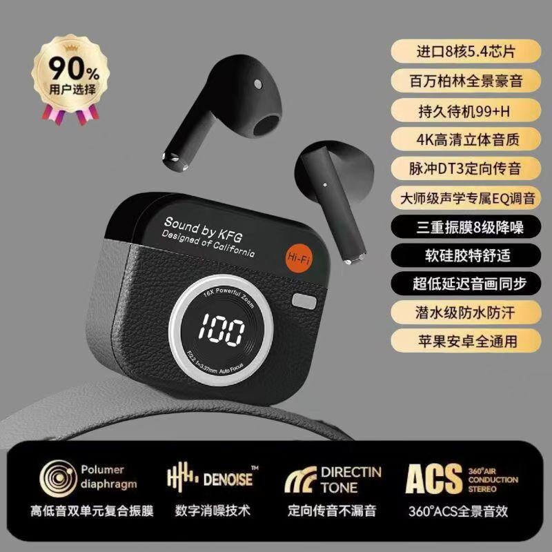 Bluetooth-гарнитура Q86 2025 года, новая беспроводная, с шумоподавлением, высококачественная, полувнутриканальная, для спорта, бега, долгий срок службы батареи
