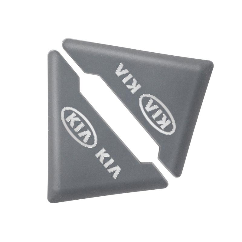 2pcs Car Door Corner Bumper Buffer Protection Scratch Protector for Kia Rio Ceed Sportage Cerato Soul Picanto auto Accessories gbnkr30