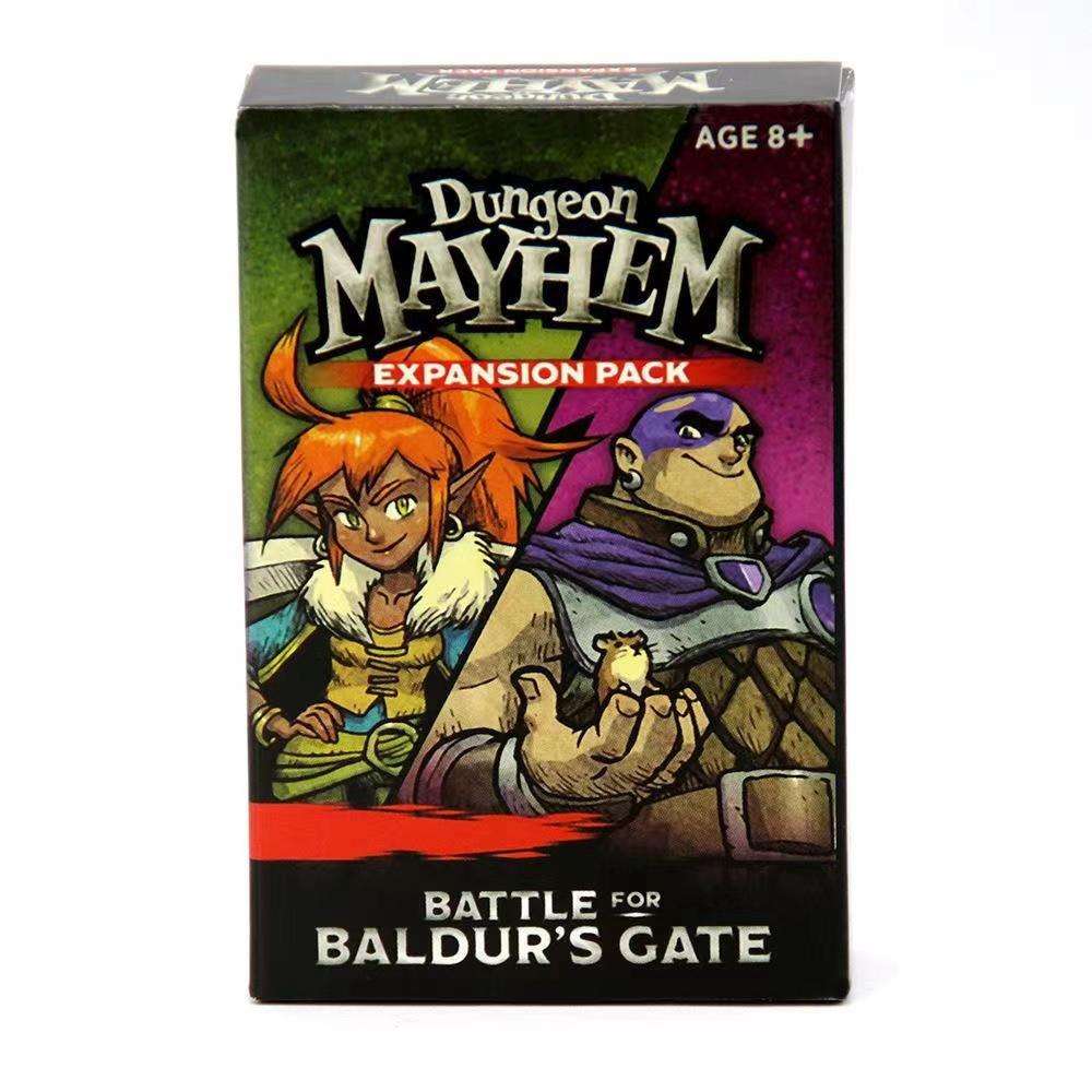 Семейное развлечение Настольная игра Игральные карты Dungeones Mayhem Card Party Gift