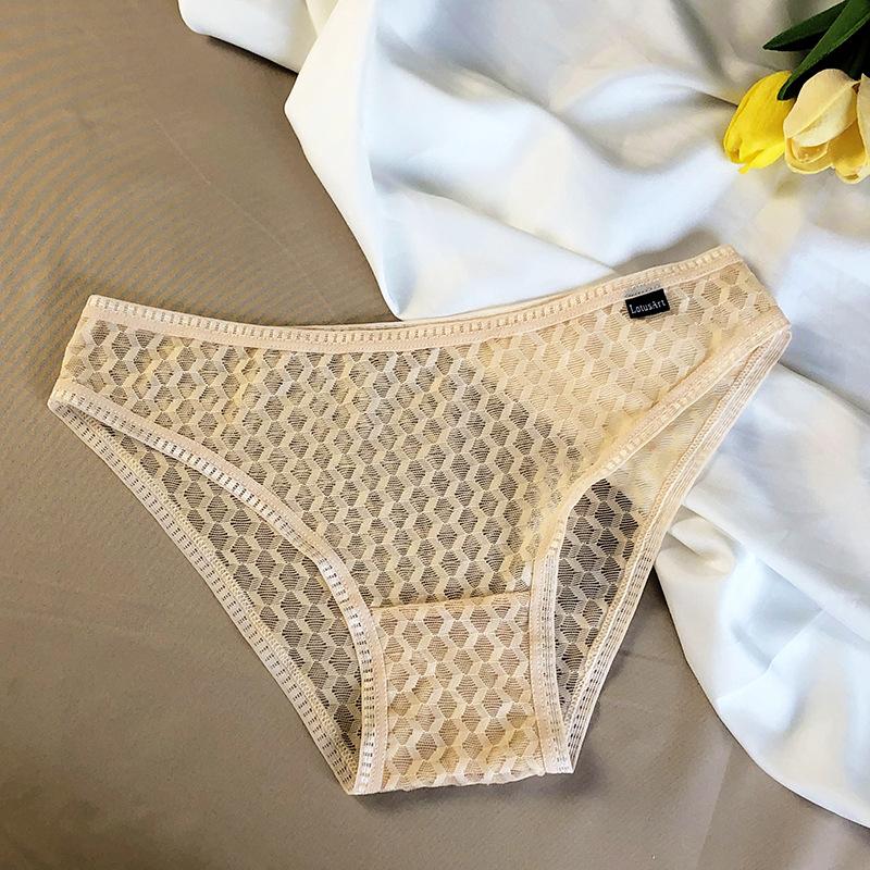 Lace Underwear Women's Panties Sexy Mesh Sexy Low Waist Briefs