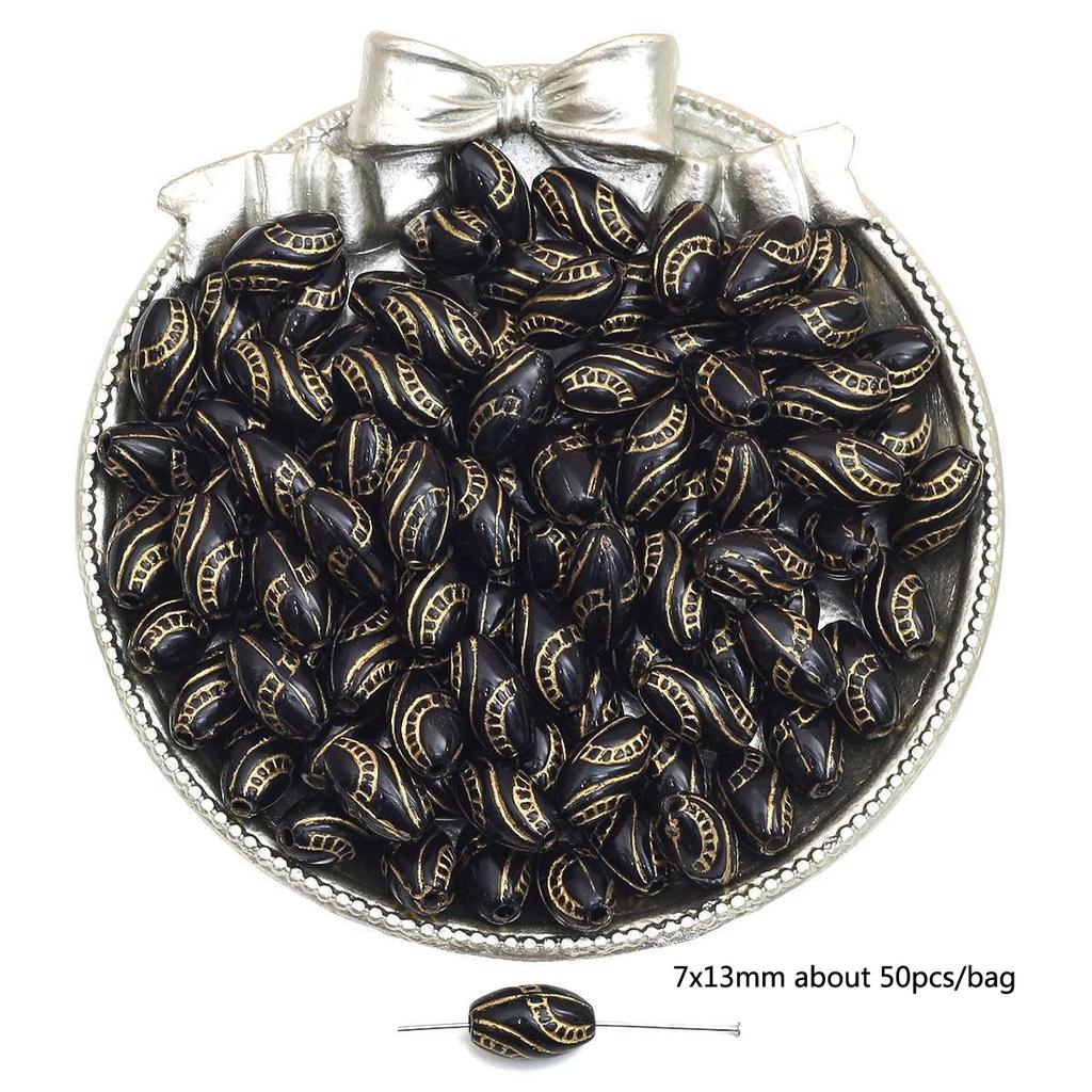 Бусины для браслета ручной работы, акриловые французские винтажные золотые плоские бусины, круглые бусины, украшения ручной работы, браслет, ожерелье, кулон, телефонная цепочка, аксессуары