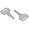 Ключ зажигания 2 шт. TC832-31810 1900-0914 Совместим с трактором Kubota BX1880 BX1880-1 BX2380 BX2380-1 BX2680 BX2680-1 ZD1511LF ZD1511LF-3 ZD1511RL