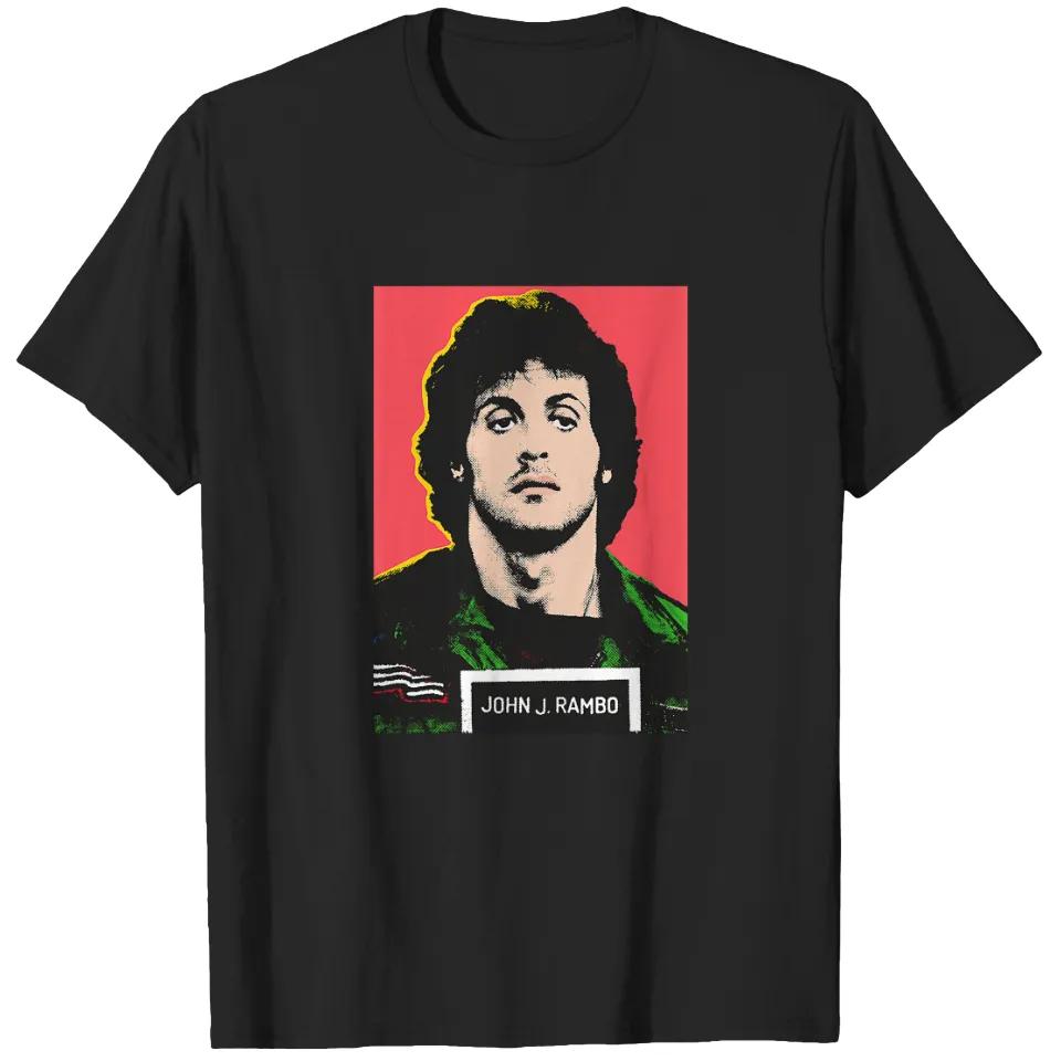 Sylvester Stallone Vintage Casual Unisexs TShirt Unisex ONeck Cotton Short Sleeve Y2k Oversized Fashion Popular Tee Fans Gifts