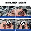 4Pcs Car Styling 56/65/66mm Wheel Center Hub Caps Cover for Volkswagen VW GTI Bora Cross Lavida Polo Golf Beetle Tiguan Scirocco zk1