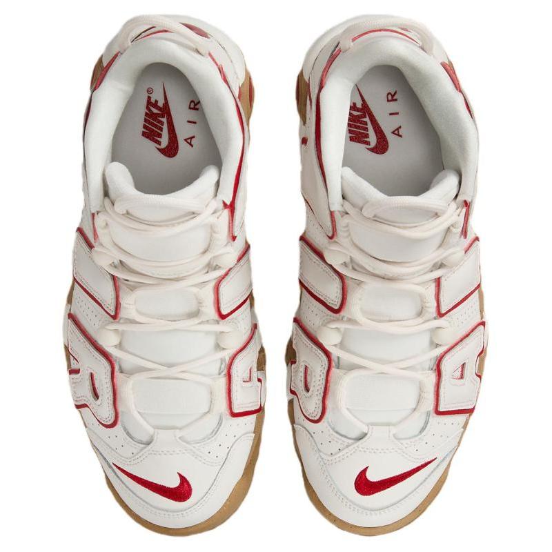 Nike Air More Uptempo Phantom Gym Red Gum Женские Винтажные Баскетбольные DV1137-002