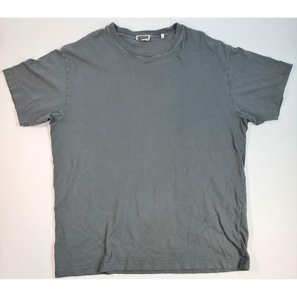 Kith Lax Tee Charcoal Gray Heavyweight Cotton Relaxed Fit Mens XL Unisex T-Shirt