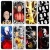 One-Punch Man Anime Phone Case For Xiaomi Redmi Note 7 8 8T 9 9S 10 10S 10T 11 11S 4G 11E 11T Pro 5G Soft TPU Black Cover
