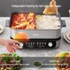 Midea 8L Dual Zone Electric Hot Pot with Independent Temp Control