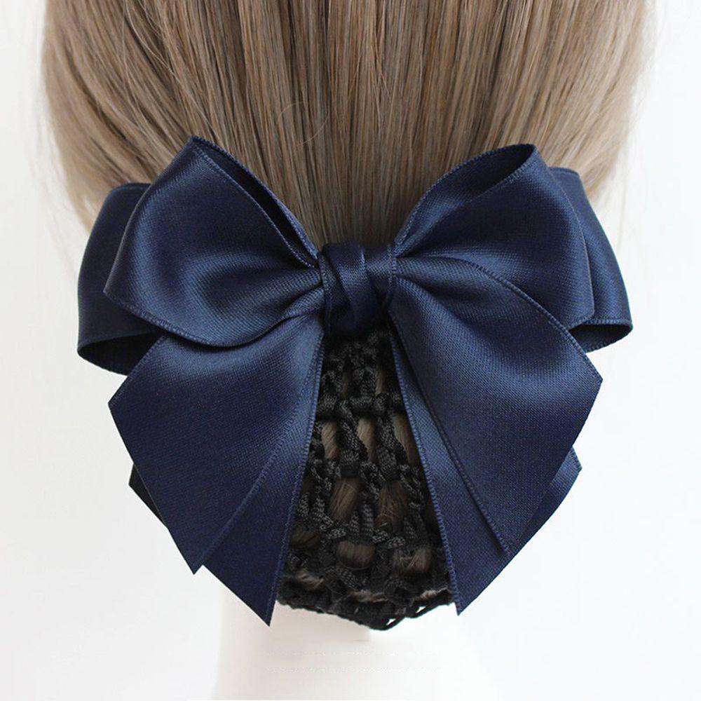 Женский для девочек, зажим для волос для медсестры в отеле, заколки для волос, сетчатый женский весенний зажим, корейский снуд в виде булочки