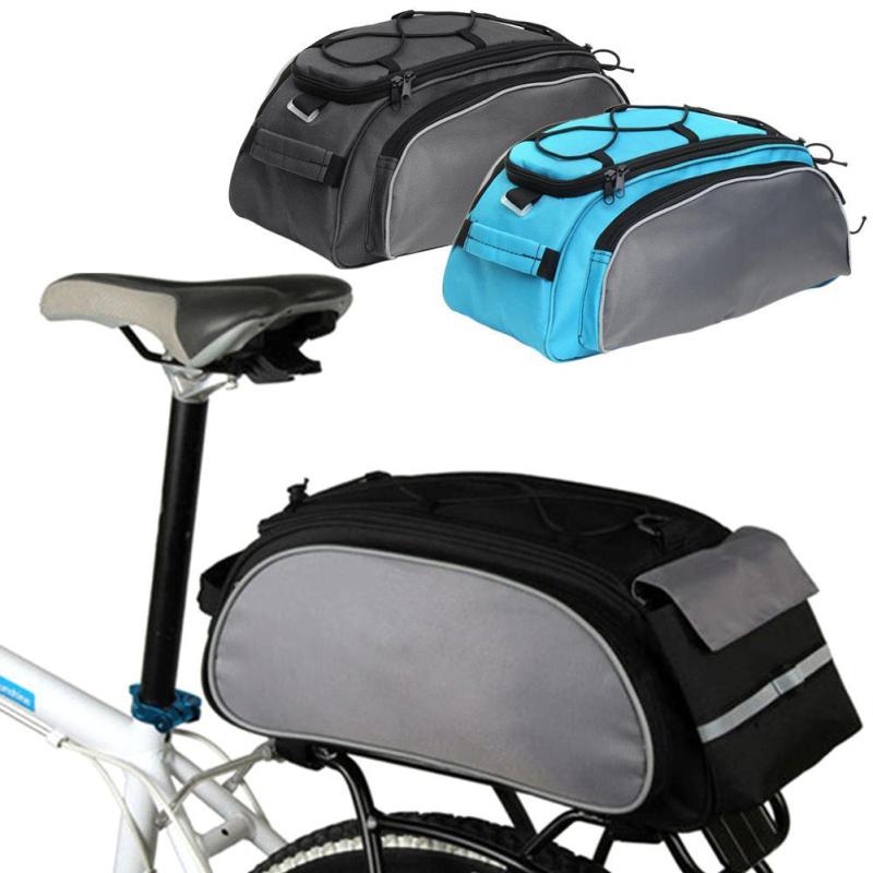 13l Bicycle Rear Bag Cycling Seat Rack Storage Trunk Handbag Multifunctional Large Capacity Travel