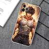 Чехол для телефона Hanma Baki Grappler для iPhone 15 14 11 12 13 Mini Pro XS Max Чехол 6 7 8 Plus X XR SE 2020 Funda Shell
