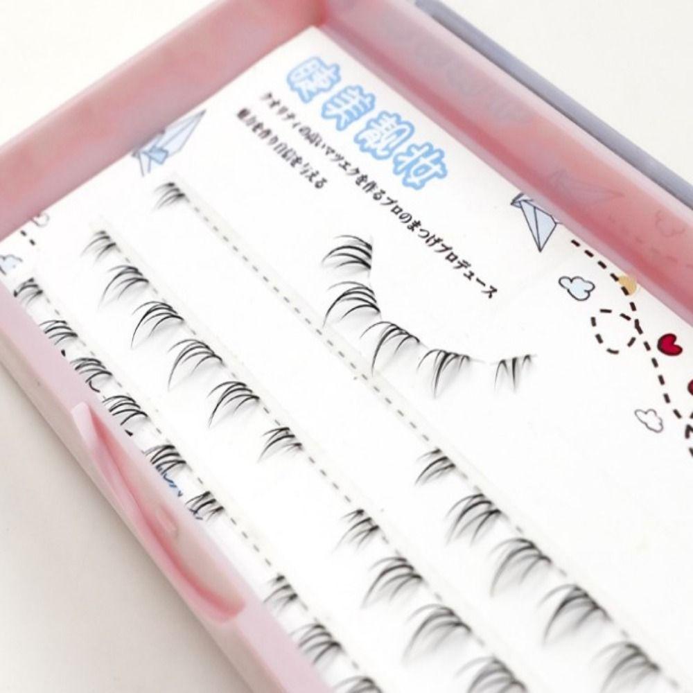 Eye Makeup Tools Bottom Eyelashes Natural Long Fake Lashes Hot Lower Eyelashe  Women