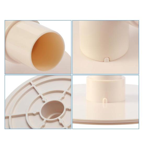 Pool Vacuum Adapter Plate Pool Skimmer Adapter with 90-Degree Elbow 8929 Replacement for Swimline Skimmer In-Ground Pools