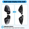 1 пара накладок на зеркала заднего вида для 08-16 Opel Vauxhall (Модели 6341426, 6342426)