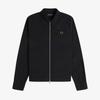 FRED PERRY [Sharp] Seersucker Zip Through Overshirt - Black Afpm2612428-102