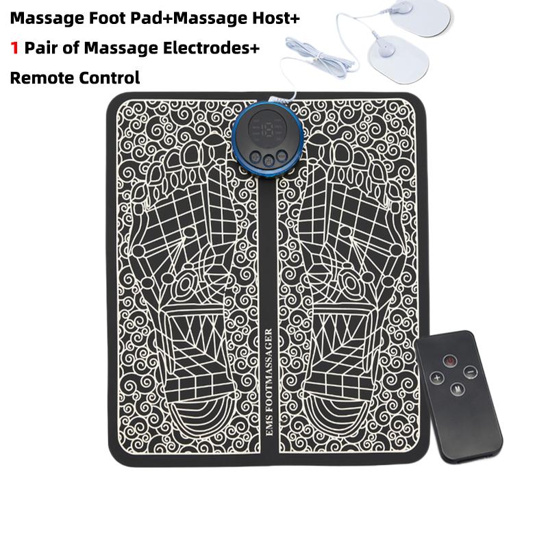 EMS Массажная подушка для ног Электрическая складная массажная подушка с USB-зарядкой EMS