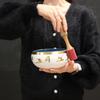 Singing Bowl Set Moon Phase Black 14cm
