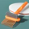 Yousheng Dual-Purpose Cleaning Brush Comb Cleaner Removal Tool Маленький портативный дизайн Эргономичная ручка 2 в 1 Brush Comb Cleaner