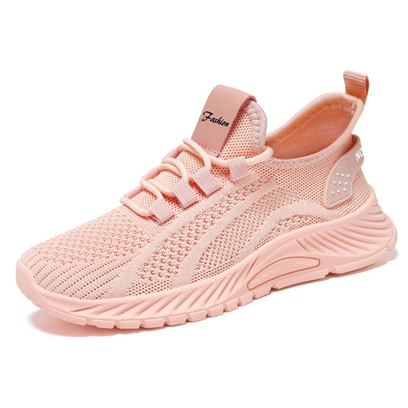 Обувь Женская мода Повседневная спортивная одинарная обувь Женская обувь Flyknit