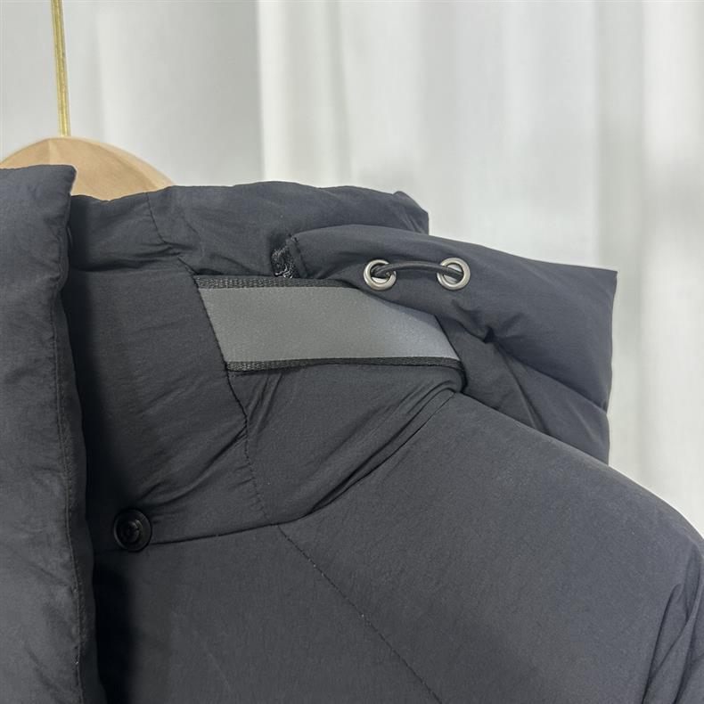 Пуховая куртка с капюшоном Уян Наны: Съемный, Ветрозащитный, Водонепроницаемый, Теплый, Унисекс