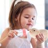 6-дюймовая силиконовая кукла-поросенок, милая миниатюрная силиконовая свинка, реборн, реалистичная игрушка-поросенок, интересный набор кукол-поросят из цельного силикона