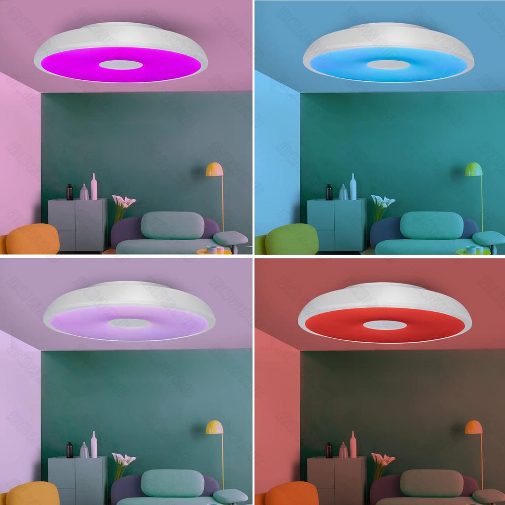 CHYSONGOODS Bathroom Light, Kitchen Lighting, LED Ceiling Light, 4-Tatami Size, Moisture-Resistant, Built-in Bluetooth Speaker, Remote Control, RGB