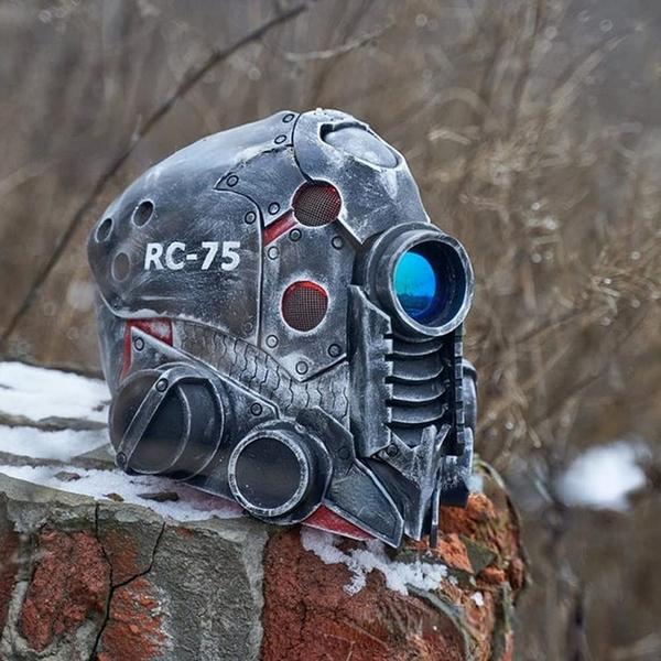 Новый Киберпанк Шлем Стимпанк Маска Фестиваль Призраков Стимпанк Робот Латексная Маска Головной Убор