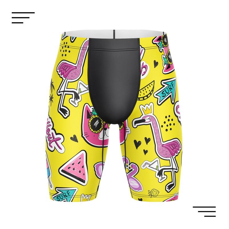 Mens Quick-Dry Swim Trunks Digital Print Board Shorts Beach Pool Surfing S-3XL