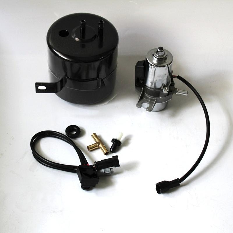 12V Electric Vacuum Pump Kit for Automotive Brake Booster System, Universal Vacuum Assistance Pump Set