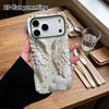 Phone Case: 2D flat design suitable for iPhone 18 17 16 15 14 13Pro film protective case, couple style, white angel wings, Christmas and Halloween gif