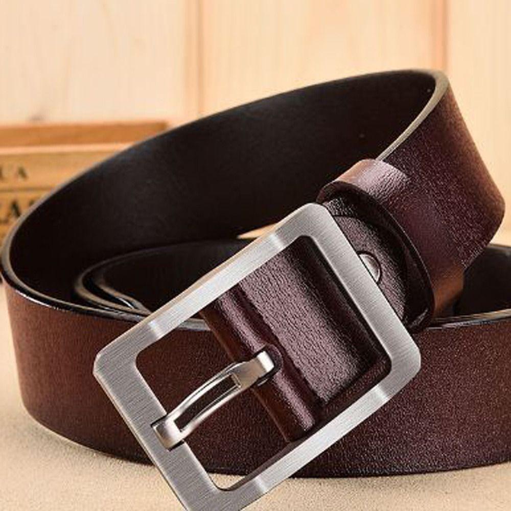 Роскошный дизайн кожаный ремень универсальный брючный ремень ремни ретро поясной ремень