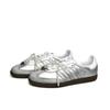 Adidas Originals SAMBA OG Moonlight Ballet Large Pearl Lightweight Breathable Low top Skateboard Shoes Unisex Silver B75806(Team920-)