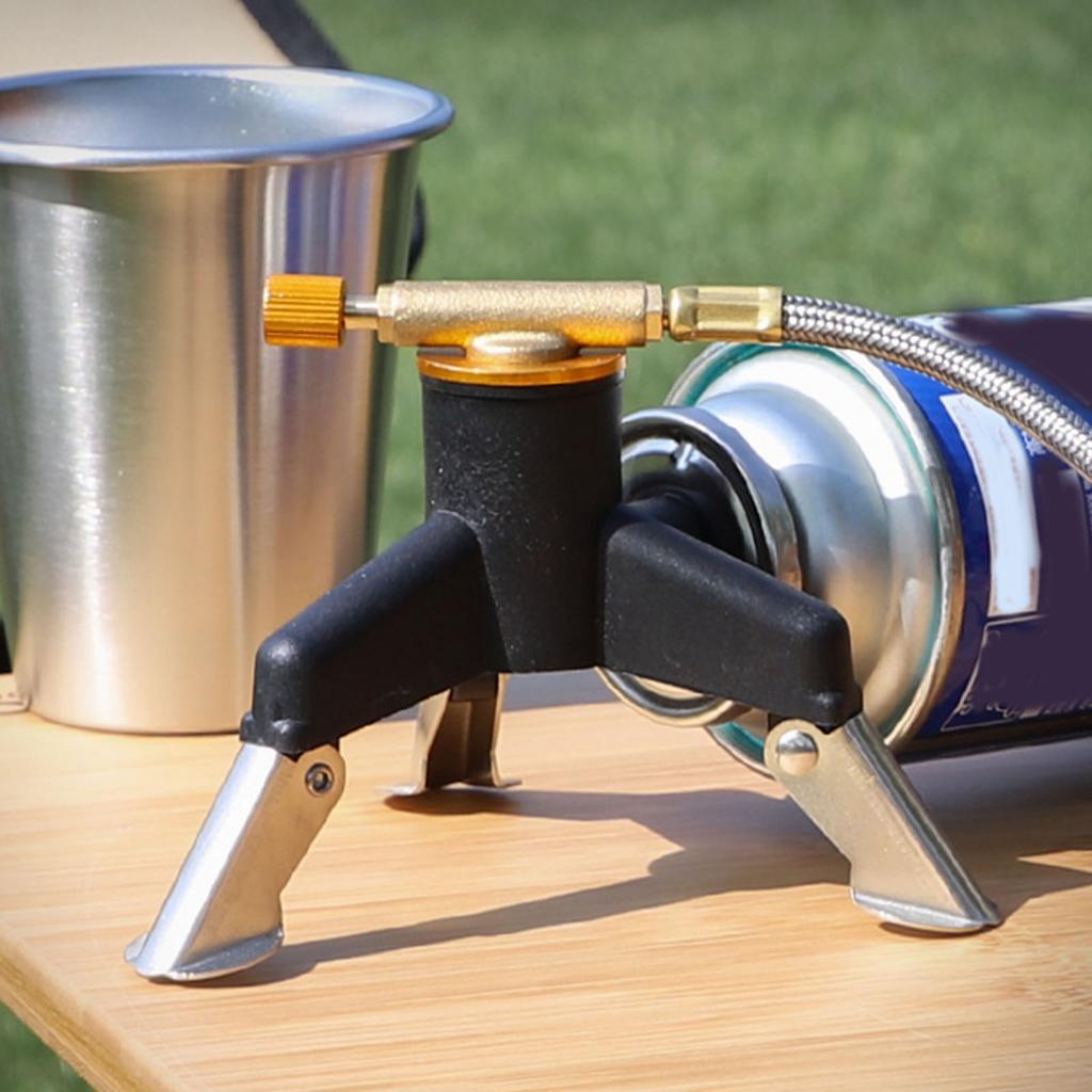 Адаптер-стабилизатор для штатива для плиты, головка-конвертор для газового баллона из нержавеющей стали с самоблокировкой