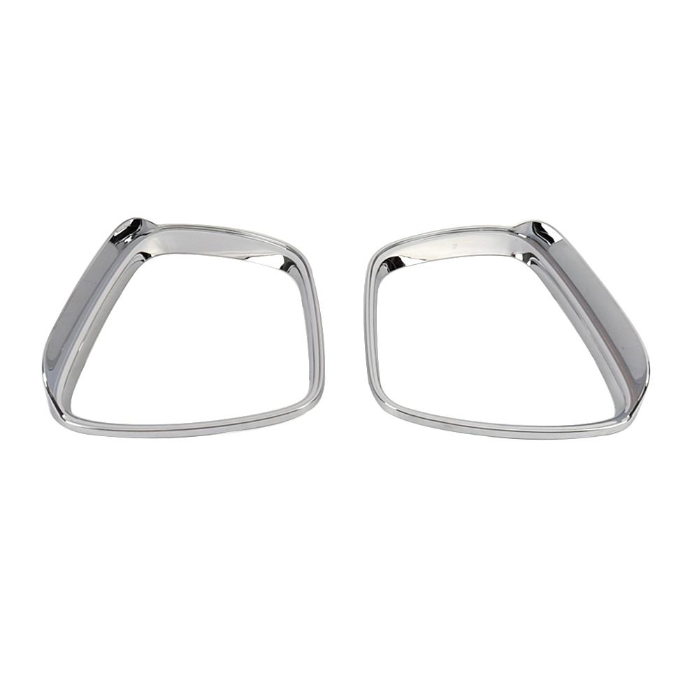 For Renault Koleos 2017- Car Exterior Part Styling Refit Rearview Side Mirror Rainproof Shell Cover Rain Visor Eyebrow