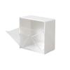 Wall-mounted Storage Box Home Punch-free Flip Storage Box Cosmetic Cotton Swab Stick Head Rope Lipstick Storage Box