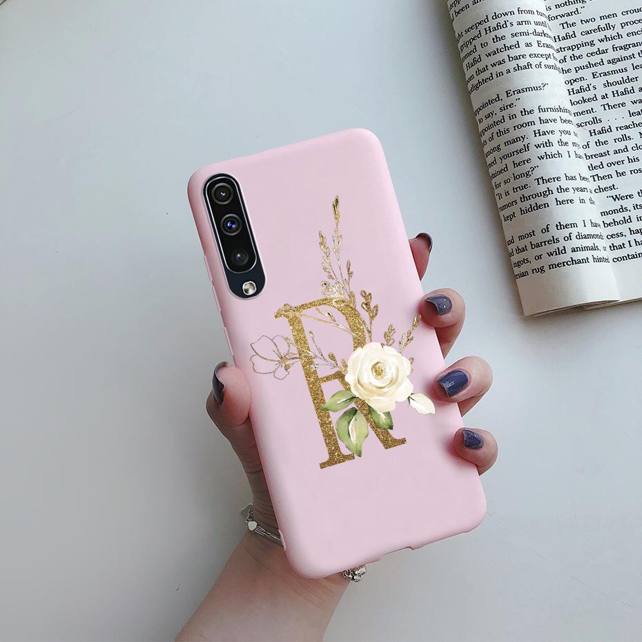 Чехол для Samsung Galaxy A50 A30 Чехол Силиконовый Милые Буквы Мягкая Задняя Крышка для Samsung Galaxy A30S A 30 50 A50S Чехол 2019 бампер