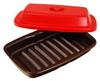 Kuriyama Microwave Heat Plate S Red Brown & MW-012