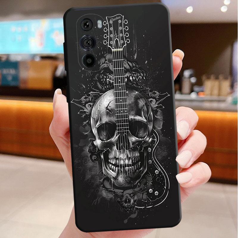 Чехол для телефона Motorola Edge 50 40 Pro 60 50 40 30 Ultra Neo Fusion Moto G Play G Stylus G Power G Skull Art