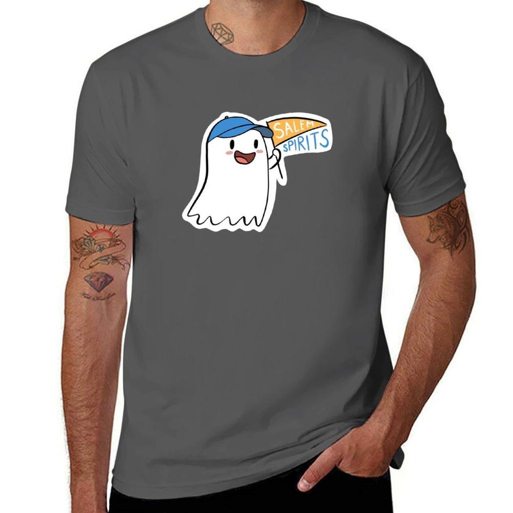 Salem College Spirits Mascot Tshirt Running Gym Short Sleeve Sports Tee