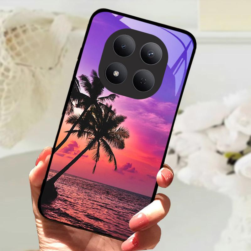 Для Xiaomi Redmi Note 15 Pro 5G Чехол Закаленное Стекло Чехол для Телефона Для Redmi Note15 Pro 15Pro 5G Coque Note15Pro Защита Камеры