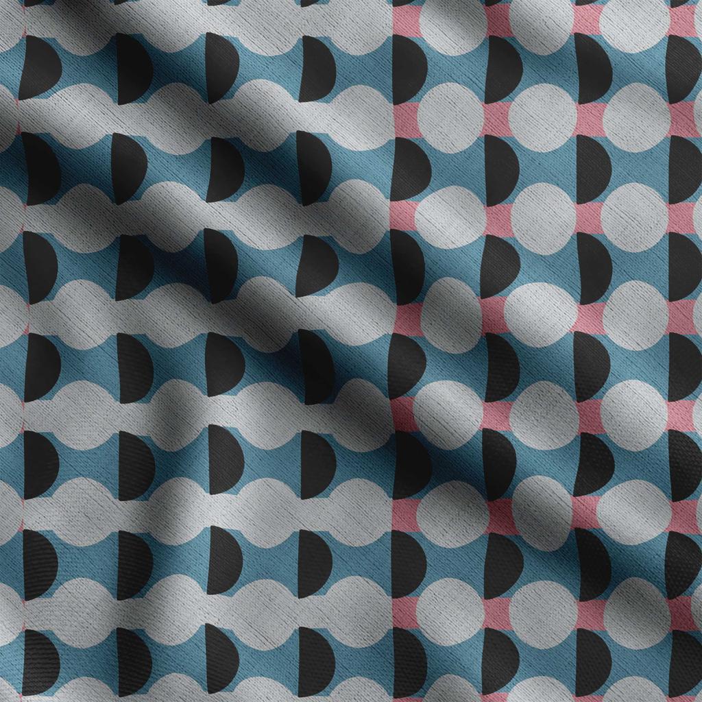 Soimoi Geometric Print,  Cotton Cambric, Quilting Fabric Sold by The Yard 42 Inch Wide, Medium Weight Cotton Fabric,